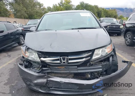 2014 Honda Odyssey Ex z USA, uszkodzony, nr VIN 5FNRL5H44EB111839
